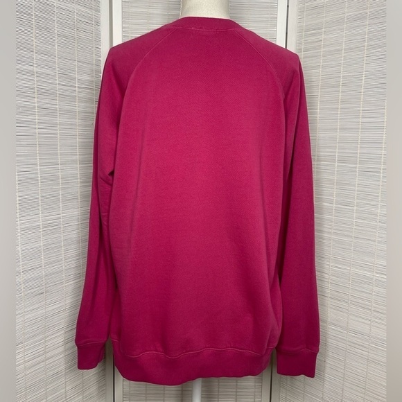Peloton Everyday Floral Graphic Crewneck Sweatshirt – Pink, Size S - Picture 4 of 7